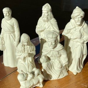 Ceramic Nativity Set, Update: Sold